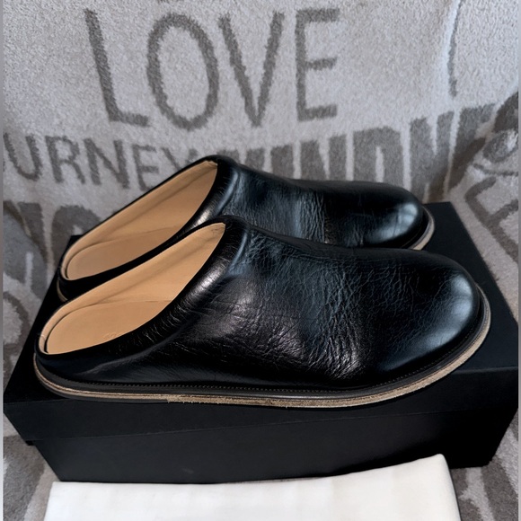 Marsell Guardella Slippers Slides Black SZ 10US 43 EU NWT